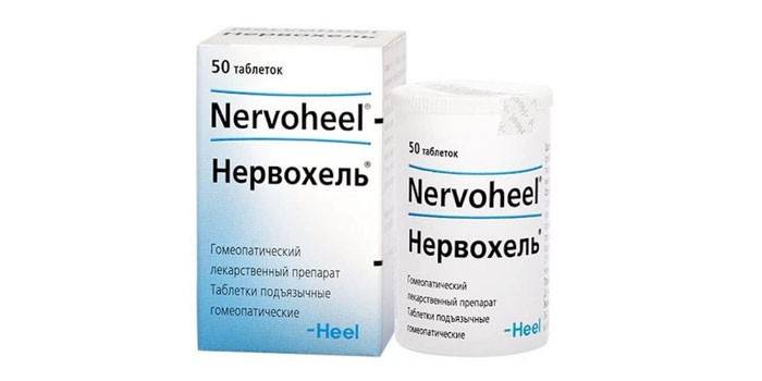 Таблетки Нервохель