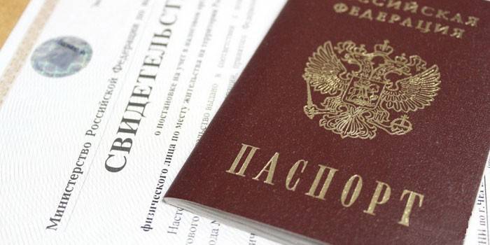 Паспорт и свидетельство о ргеистрации