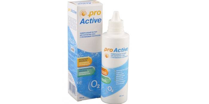 Многофункциональный раствор для линз Optimed Proactive