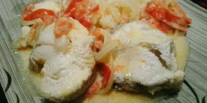 Приготовленная кусочками в мультиварке