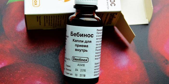 Капли Бебинос