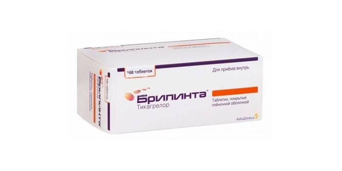 Таблетки Брилинта