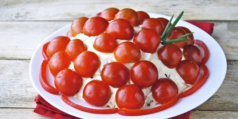 Салатик Красная шапочка