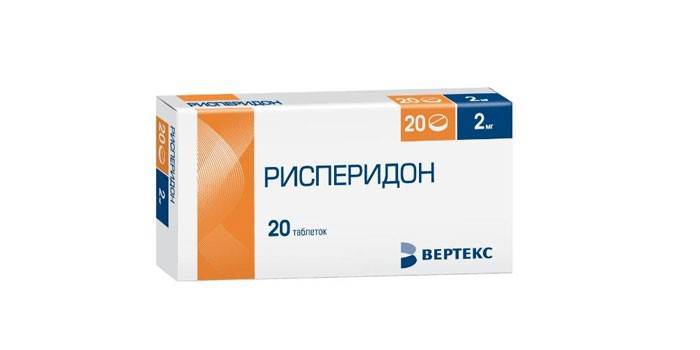 Таблетки Рисперидон