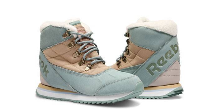 Кожаные высокие Frostopia II от Reebok