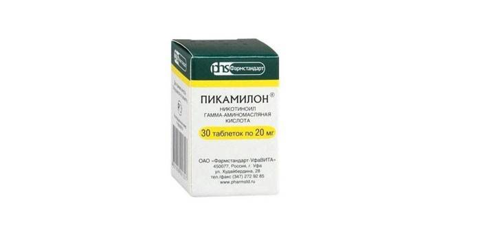 Таблетки Пикамилон