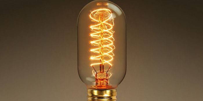 Лампа Эдисона Righi Licht AG Deco Rohre T45