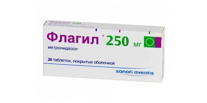 Таблетки Флагил