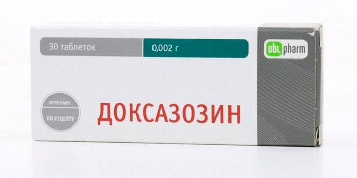 Таблетки Доксазозин