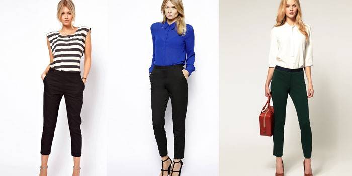 Укороченные брюки ASOS
