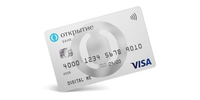 Карта от банка Открытие