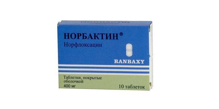 Таблетки Норбактин