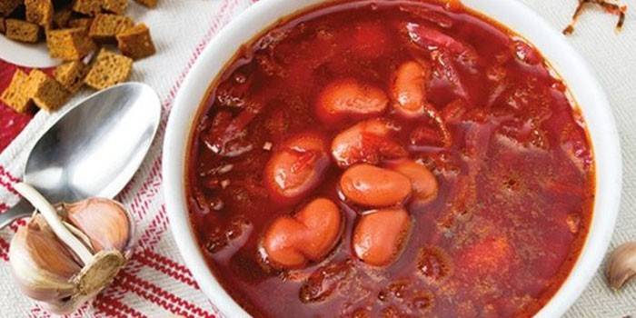 С фасолью