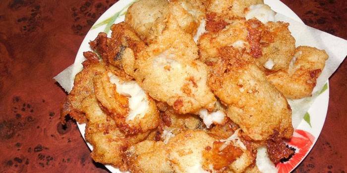 Рыба жареная в кляре
