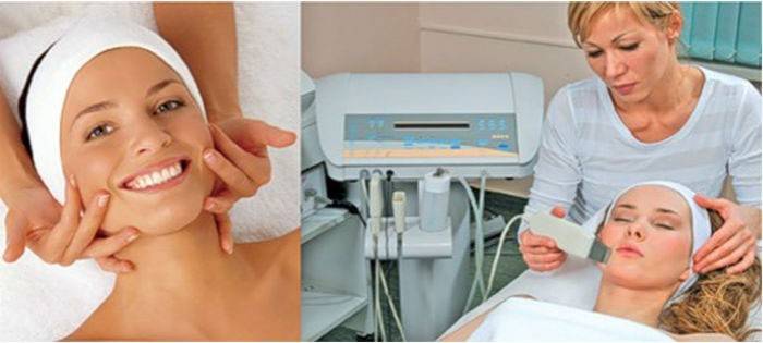 Ультразвуковая чистка лица